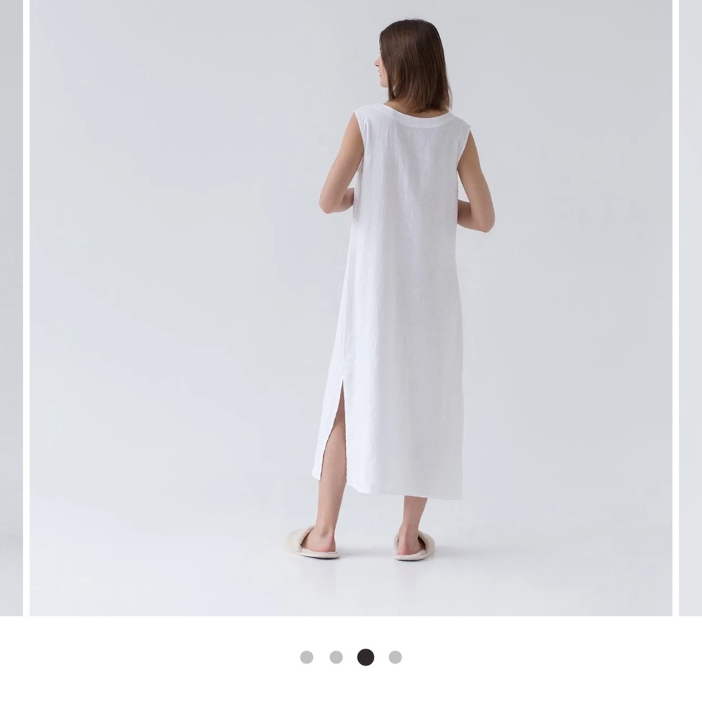 Linen Tales Nasturtium Nightdress - Picture 2 of 9